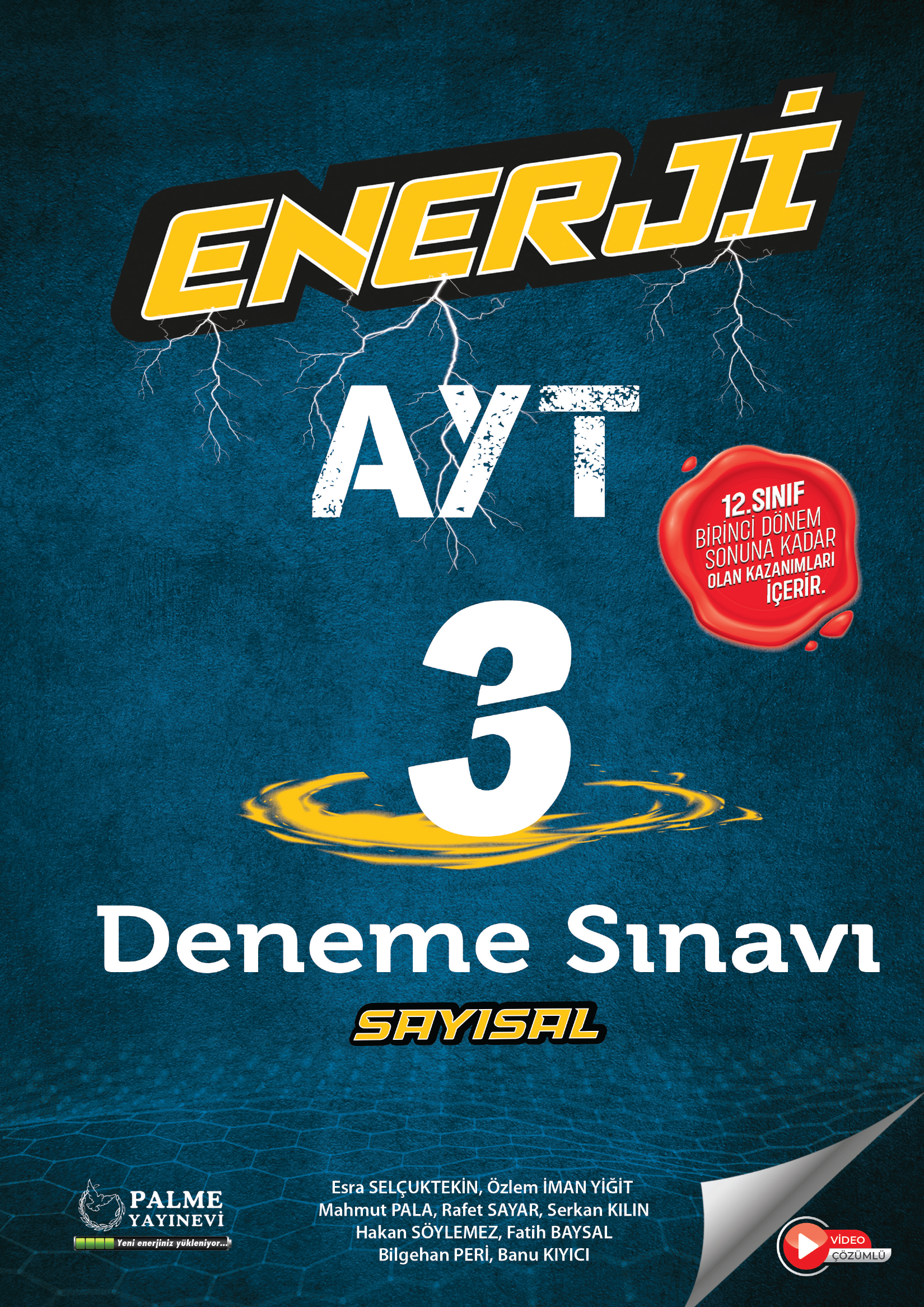 Enerjı̇ AYT 3 Deneme Sınavı-Sayısal kapak görseli